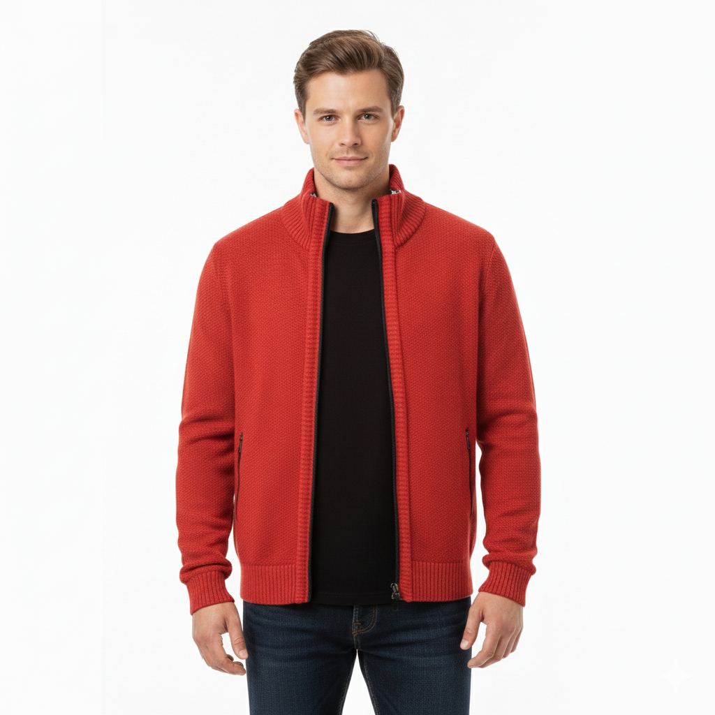 Men's Coat with Timeless Style and Warmth