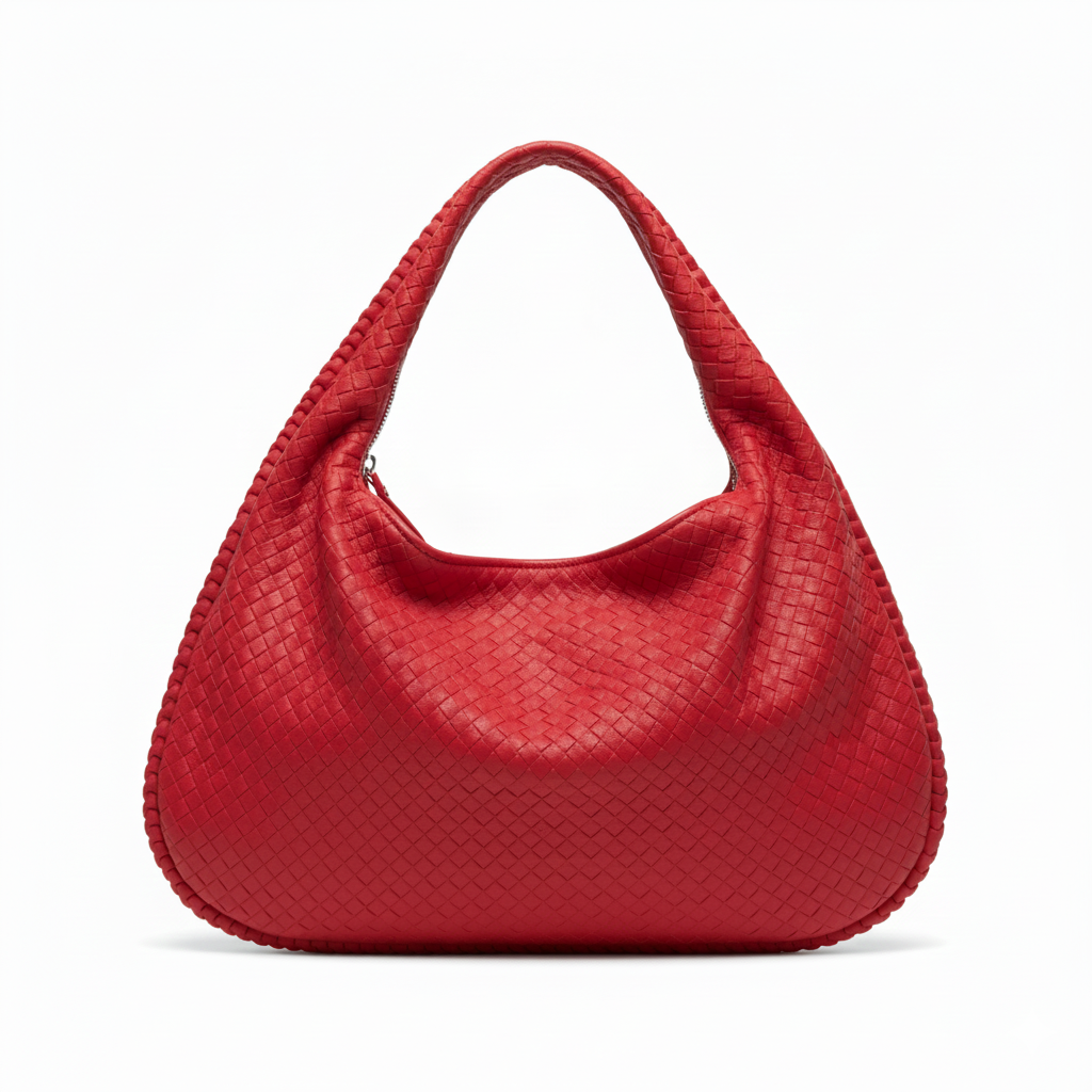Women's Hobo Handbag with Woven Design and Spacious Interior
