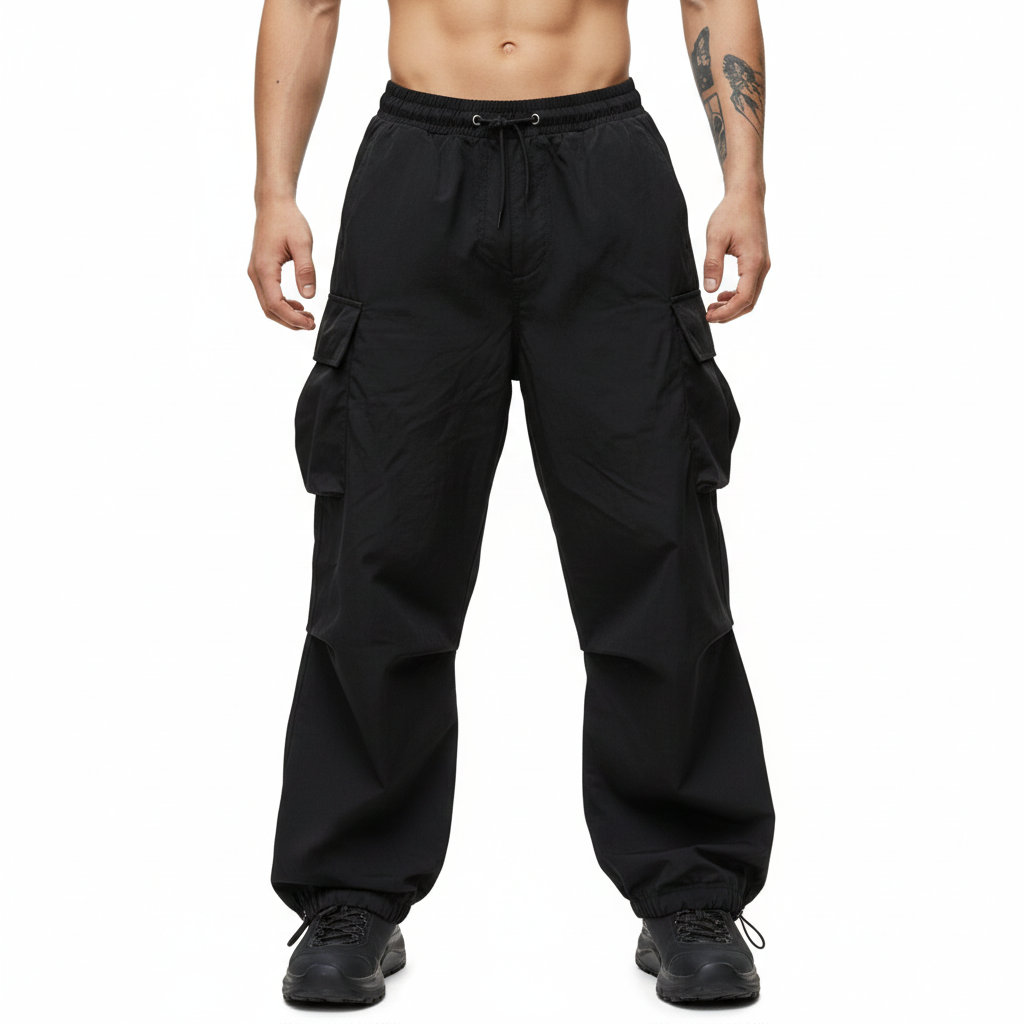 Men's Cargo Pants with Practical Pockets and Comfort